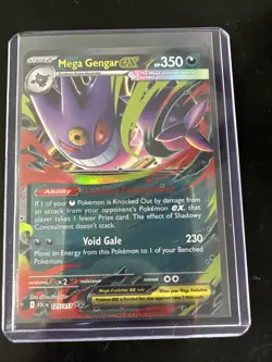 Mega Gengar ex - 125/217 ME: Ascended Heroes Pokemon TCG NM Holo - Image 1