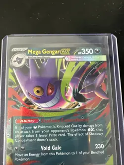 Mega Gengar ex - 125/217 ME: Ascended Heroes Pokemon TCG NM Holo - Image 2