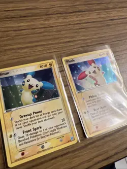 Plusle & Minun Reverse Holo Set 2006 Dragon Frontiers 6/101 8/101 MINT Pokemon - Image 1