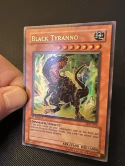 YuGiOh Black Tyranno IOC-075 1st Edition Ultra Rare NA English Vintage - Image 2