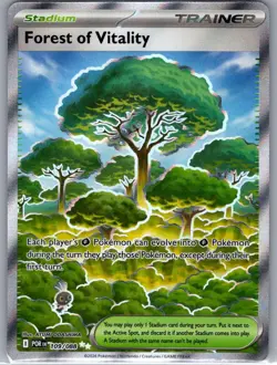 Forest of Vitality 109/088 ME03: Perfect Order - Pokemon Card - NM - Image 1