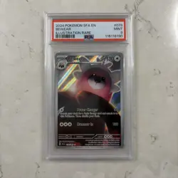 Pokemon Bewear Illustration Rare Card PSA 9 Shrouded Fable 079/064 - Image 1