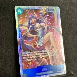 ONE PIECE CCG 2023 card: Ulti op05-043 SR, foil, "Misprint" 1st edition English - Image 3