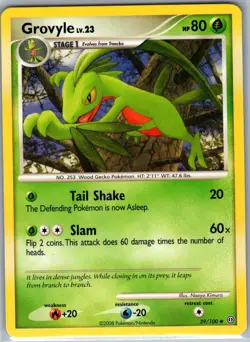Grovyle 39/100 Non Holo Stormfront - Pokemon Card - NM - Image 1