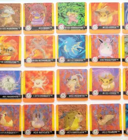 33 Pokemon Action Flipz Lenticular Cards 1999 Artbox Lot - Image 3