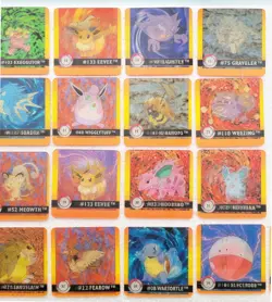 33 Pokemon Action Flipz Lenticular Cards 1999 Artbox Lot - Image 4