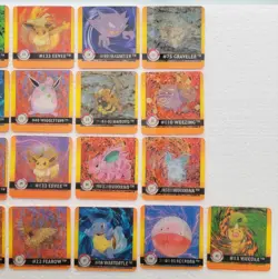 33 Pokemon Action Flipz Lenticular Cards 1999 Artbox Lot - Image 5