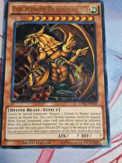 Yugioh - The Winged Dragon of Ra | Limited Edition | LDK2 ENS03 | Ultra Rare - Image 2
