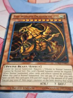 Yugioh - The Winged Dragon of Ra | Limited Edition | LDK2 ENS03 | Ultra Rare - Image 3
