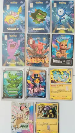 Pokemon with Silver Trading Cards .999 Fine 11 Gr. Total - Image 1