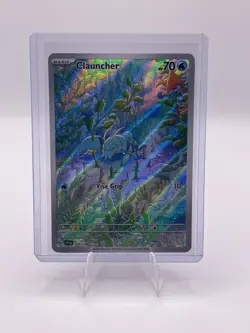 Pokemon Clauncher 205/198 Illustration Rare Full Art Holo Card - Image 1
