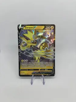 Pokemon Card Zeraora V 053/198 Ultra Rare Chilling Reign NM - Image 1