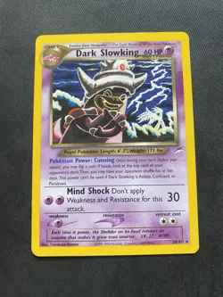 Dark Slowking - 20/105 - Pokemon Neo Destiny Rare Card WOTC Vintage - Image 1