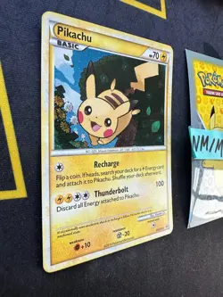 Pokemon Card Pikachu Black Star Holo Promo HGSS03 048 💎NM💎 - Image 3
