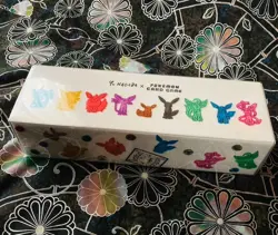 Yu NAGABA Pokemon Eevee’s Special Box New and unopened & 9COMPLETE PROMO CARDS - Image 2