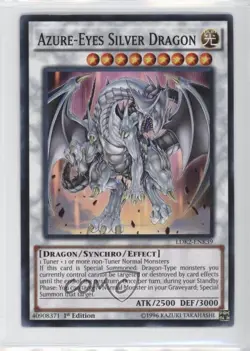 Azure-Eyes Silver Dragon 1st Ed. YuGiOh Legendary Decks II - Collector's Set - Image 1