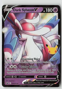 Dark Sylveon V - SWSH134 - SWSH: Sword & Shield Promo Cards Holo - PTCG - Image 1