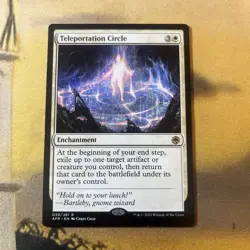 MTG / Teleportation Circle / NM & Never Played - Image 1