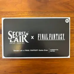 MTG Secret Lair - FINAL FANTASY Game Over English version Foil Edition Fedex - Image 2