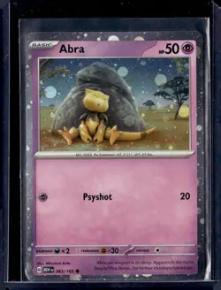 Abra - 063/165 / Cosmos Scarlet & Violet 2023 (NM) / Pokemon TCG - Image 1