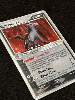 Pokemon MIGHTYENA EX 101/110 (Ultra Rare) Holon Phantoms - MP/Mod Play - Image 2