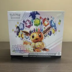 Pokemon Prismatic Evolutions ETB Elite Trainer Box Sealed - Image 1