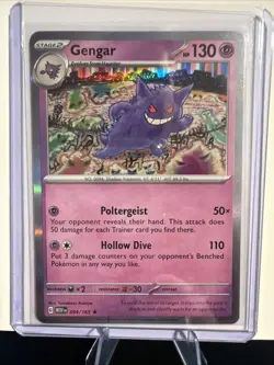 Pokemon TCG Gengar 094/165 R SV2a 151 Holo - Image 1