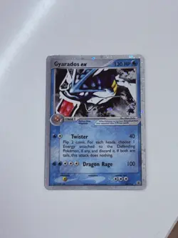 Pokemon TCG Gyarados ex 109/112 Fire Red & Leaf Green Holo Silver Border - Image 1