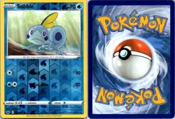 Sobble 055/202 C Sword & Shield Pokemon Reverse Holo NM - Image 3