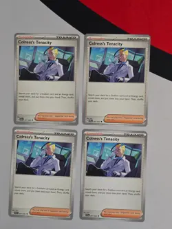 Colress's Tenacity 057/064 Uncommon Shrouded Fable x4 Playset Pokemon NM - Image 1