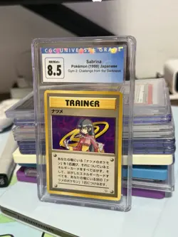 Sabrina - Gym 2: Challenge From the Darkness JP (CGC 8.5) - Pokemon TCG - Image 1