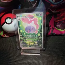 Pokemon Musharna 117/086 Sv: Black Bolt Illustration Rare Holo Stage 1 120 HP - Image 1
