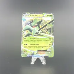 Pokemon Sceptile EX Ultra Rare Holo Basic 170 HP XY Ancient Origins 7/98 HP - Image 1