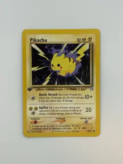 Pikachu 1st Edition 70/111 NM Neo Genesis Pokemon TCG - NM - Image 1
