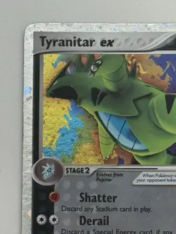 Pokemon TCG Tyranitar ex 111/115 Unseen Forces Holo Silver Border - Image 2