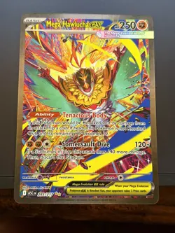Mega Hawlucha EX SIR 283/217 Ascended Heroes Special Illustration Rare Pokemon - Image 1