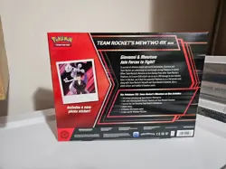 Pokemon TCG Team Rocket's Mewtwo ex collection box !DONT MISS OUT ON THIS ONE !! - Image 2