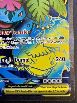 Mega Venusaur Ex 155/132 Me01: Mega Evolution ULTRA RARE HOLO - 2025 Pokemon TCG - Image 3