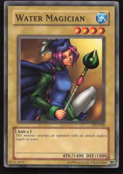 Yu-Gi-Oh TCG Tournament Pack 2 #TP2-030 Water Magician - Image 1