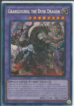 Yugioh! LP Granguignol the Dusk Dragon - BLTR-EN087 - Secret Rare - 1st Edition - Image 1