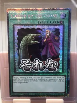 Yu-Gi-Oh! Called by the Grave STAMPED STARLIGHT RARE RA05-EN117 - Image 1