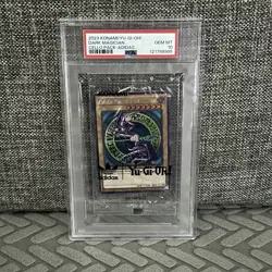 PSA 10 GEM MT Dark Magician Sealed Cello Pack Adidas 2023 Yu-Gi-Oh! - Image 1