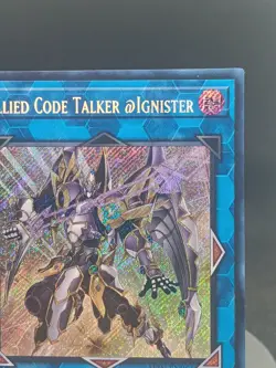 Yu-Gi-Oh Allied Code Talker @Ignister ALIN-EN051 Secret Rare 1st Edition NM - Image 3