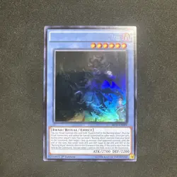 Malacoda, Netherlord of the Burning Abyss SECE-EN085 1st ed Ghost No name - Image 1