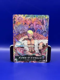 One Piece Donquixote Doflamingo | OP04-019 | Japanese | L Alt Art - Image 1