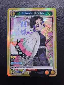 Union Arena Demon Slayer Shinobu Kocho SR Holo 3-008 UEX05BT/KMY NM-MT - Image 1