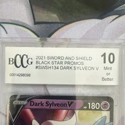 Dark Sylveon V SWSH134 SWSH: Sword & Shield Promo Cards Holo - Image 3