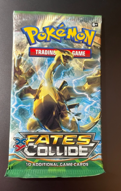 POKEMON XY FATES COLLIDE Sealed 10-Card BOOSTER PACK (Lugia Art) - Image 1