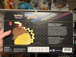 Pokemon Cards Crown Zenith Pikachu Vmax Premium Collection Box Sealed 7 Packs - Image 2