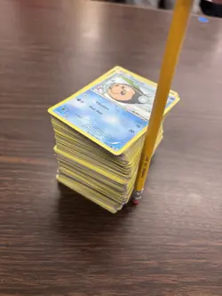 Pokemon TCG about 219 Card Lot ALL OLD CARDS + 3 Holos/V cards at random - Image 1